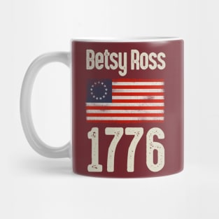 Betsy Ross American Flag 1776 Mug